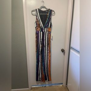 Vici Collection Sequin Jumpsuit